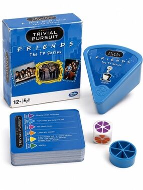 Trivial Pursuit Friends The TV Series Travel Card Game Hasbro Complete